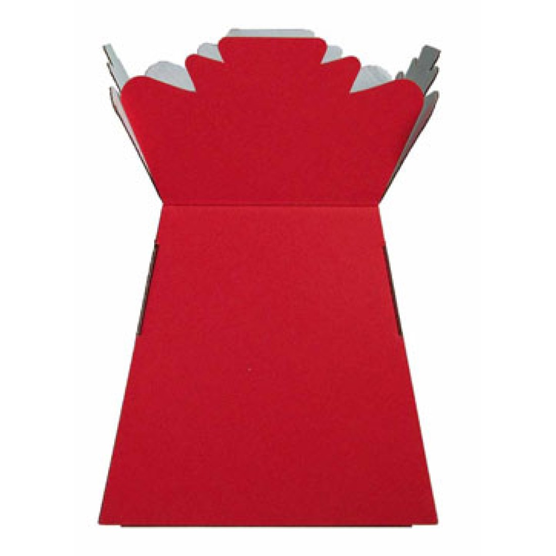 Transporter Vase Gloss Red Florists Supplies